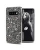 S10 Shockproof Gold Electroplate Plating + Flash Powder Back Cover For Samsung Galaxy s10 Case