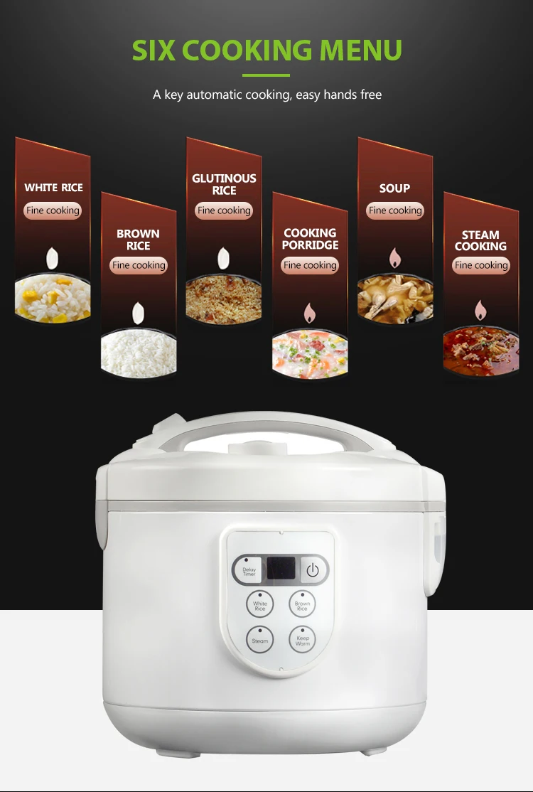 0.8/1.2/1.8l Electric Household Jar Rice Cooker Slow Automatic Rice