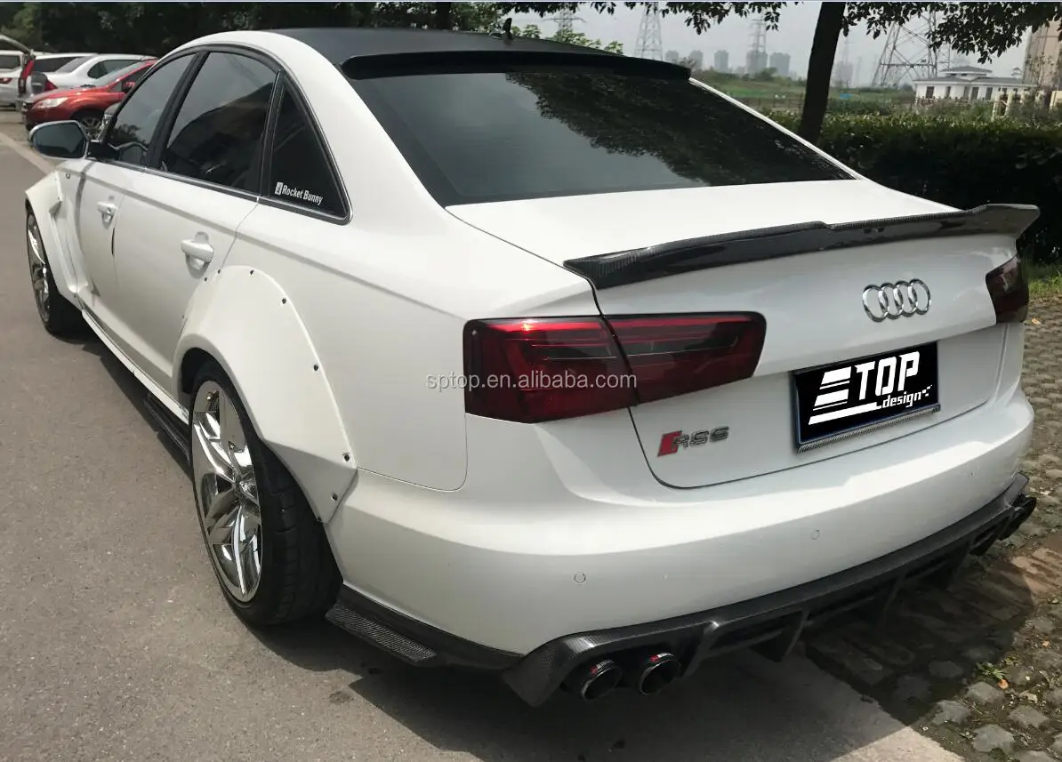 Abt Style Carbon Fiber Wide Body Kit For 20122015 Audi A6 C7 Buy Abt