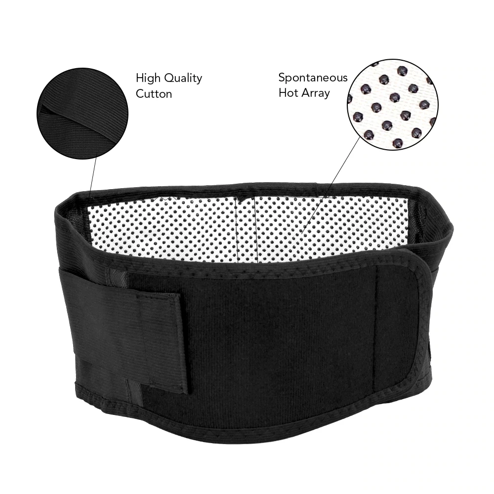 Adjustable Self Heating Waist Belt Graphene Heated Massage
