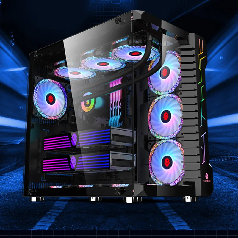 full tower tempered computer case