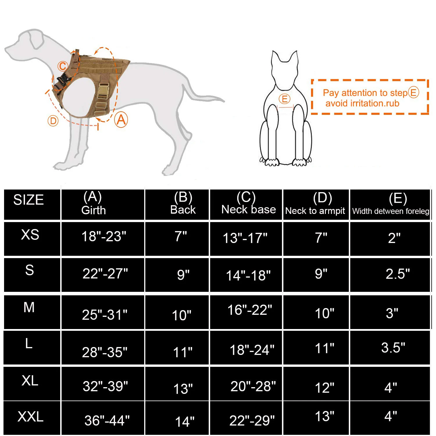 High Quality Military Dog Products K9 Service Dog Harness , Durable Tactical Dog Training Vest
