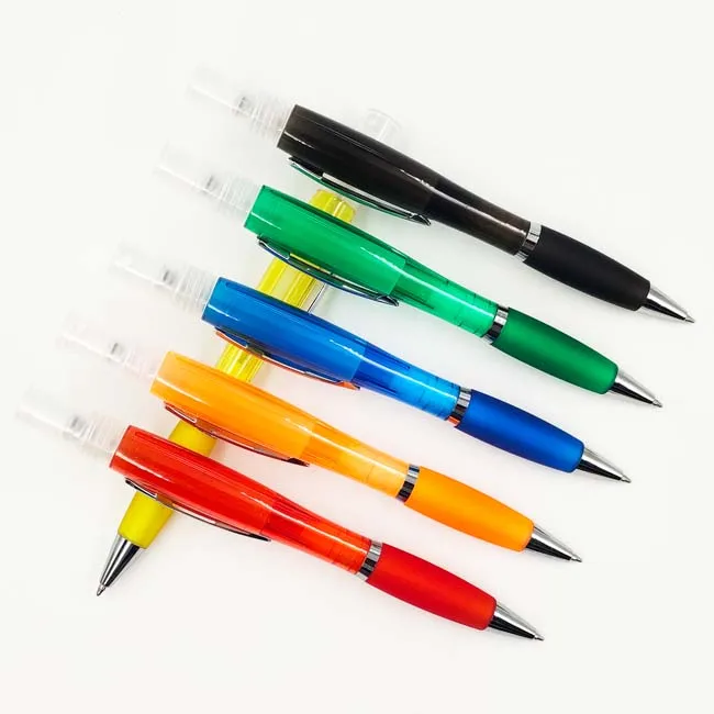
Fast delivery MOQ 100pcs promotional hand sanitizer spray pen sanitizer spray pen sanitizer ballpoint pen 