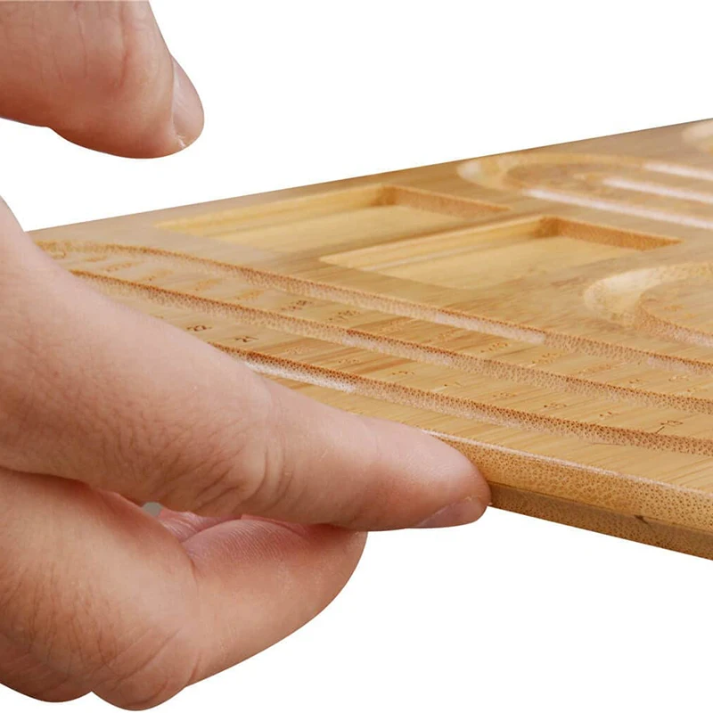 Bamboo Combo Beading Board For Necklaces,Bracelet Bead Design Board And
