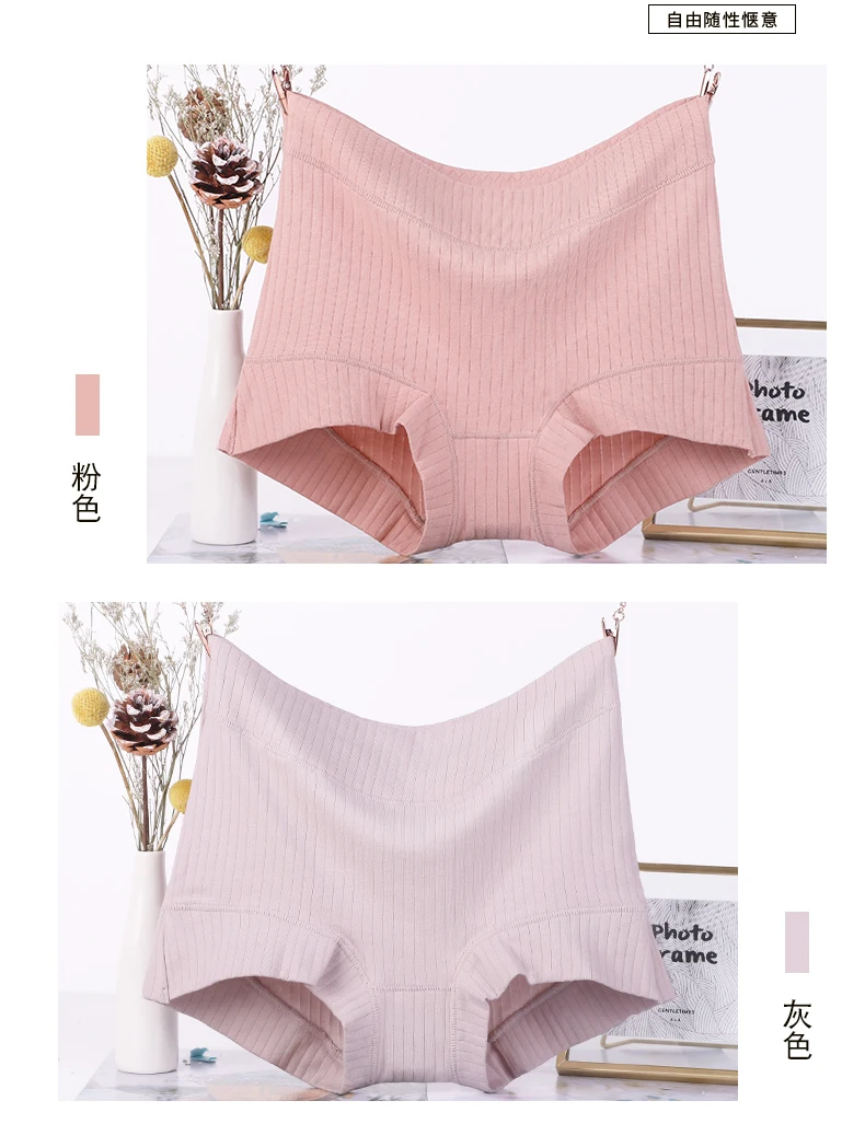 Cotton Plus Size Boy Shorts Underwear Panties For Women And Big Girls