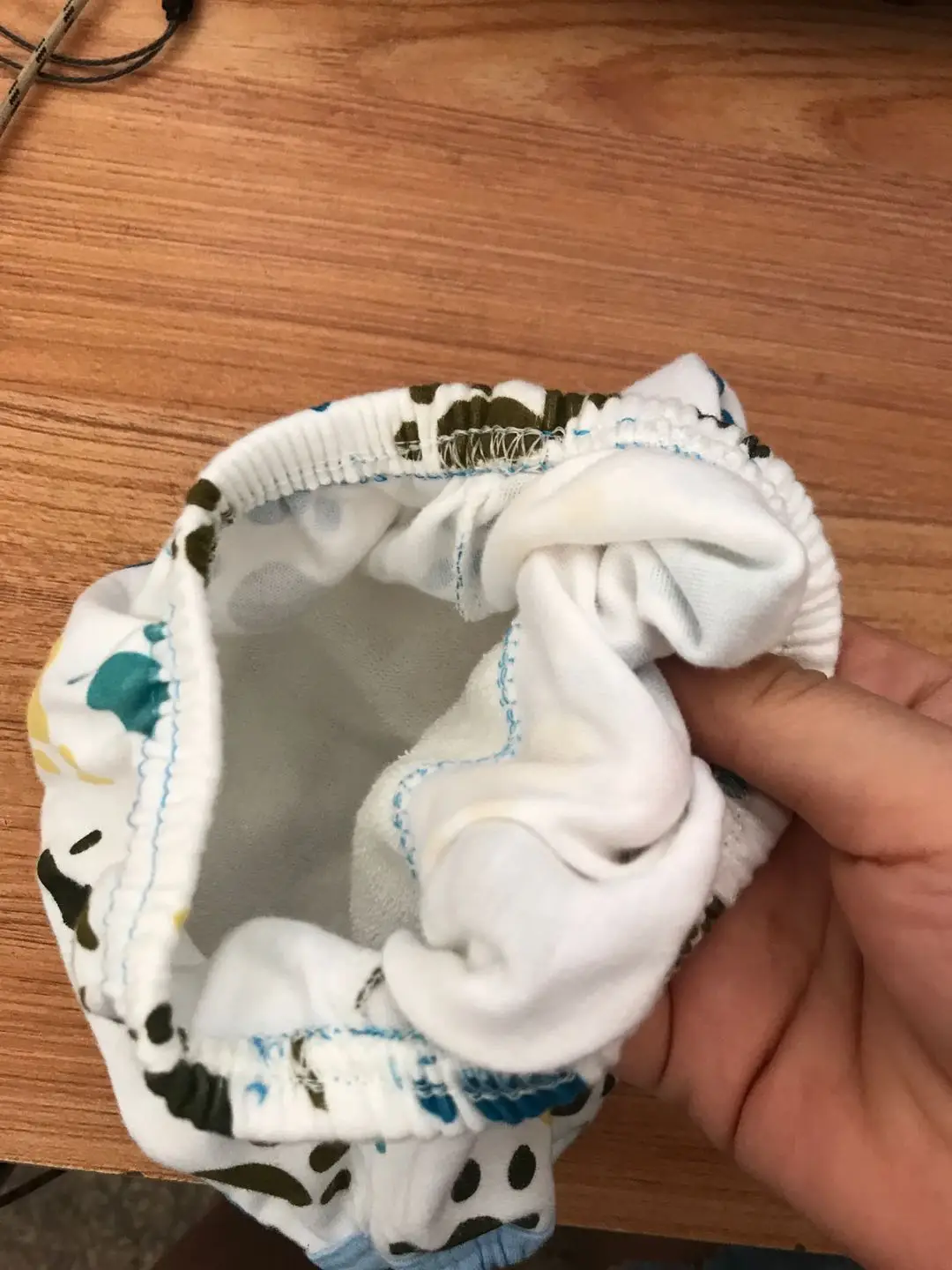 Cute Animal Embroidered Elastic Baby Diaper Pants New Born Baby Soft