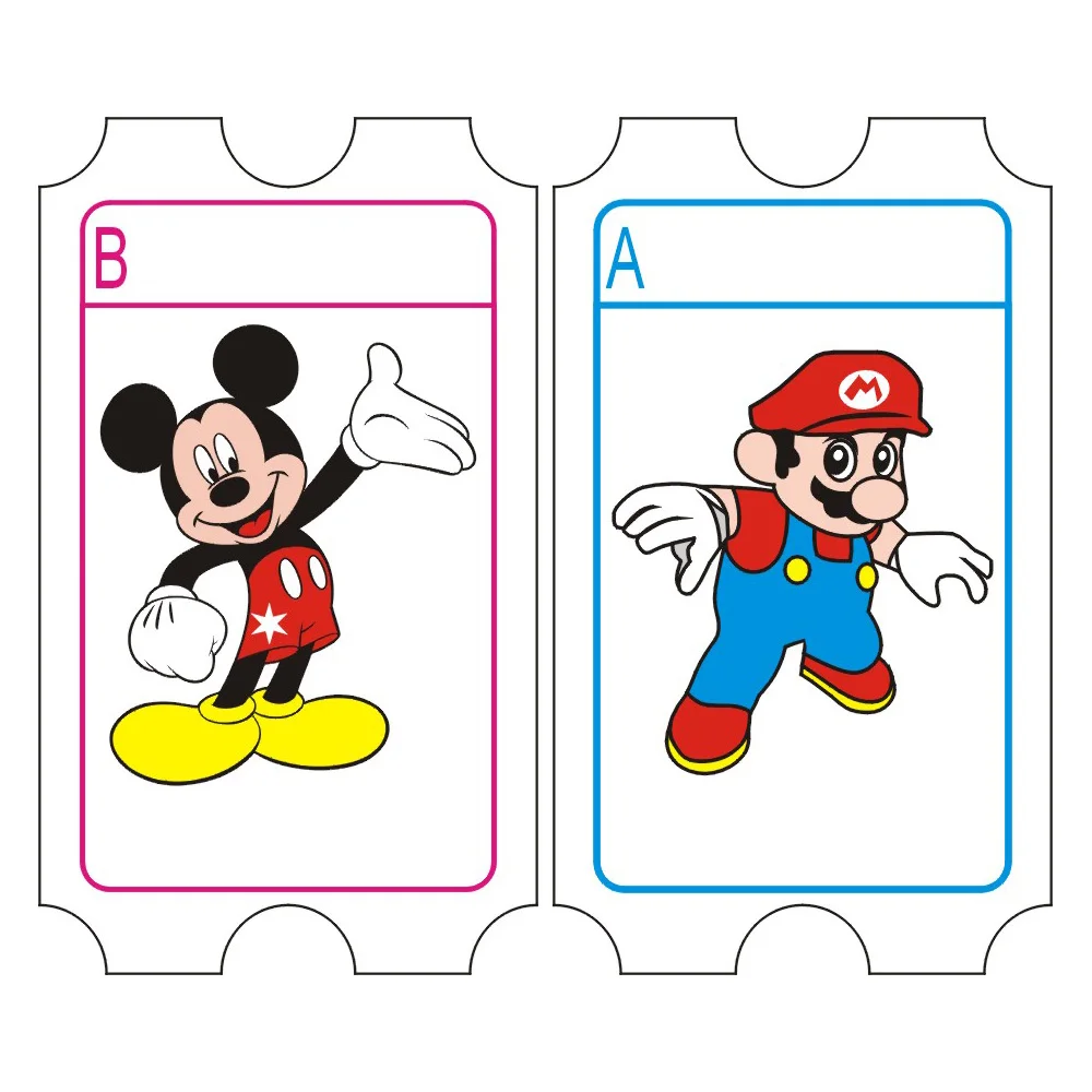 high quality lottery ticket raffle tickets for arcade games