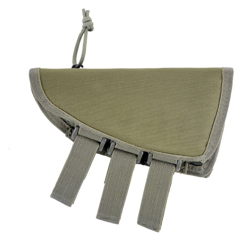 shooting cheek rest pad ammo case shell cartridges holder pouch
