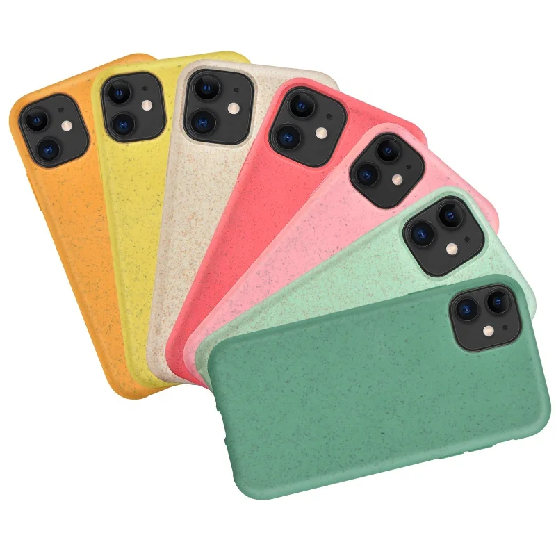 生态友好手机壳聚氨酯高品质后盖移动可生物降解的 iphone 11 聚碳酸