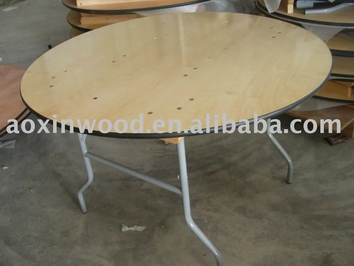 Round_Russia_Birch_wood_Table