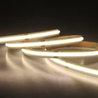 高速配信 2019 newst 製品フリップチップウォームホワイト no スポット DC12/24v cob led ストリップと 10 ミリメートル幅 pcb