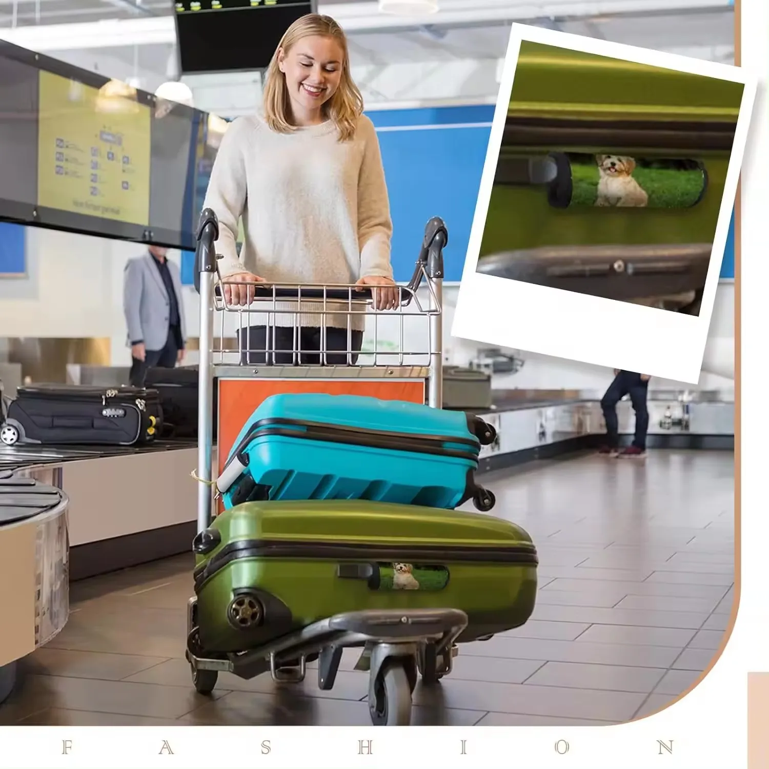 Sublimation Neoprene Luggage Handle Wrap Bulk Personalized Luggage