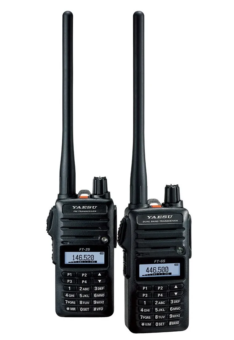 3 Year Warranty Yaesu Original FT-25 FT-25R 144 MHz VHF Mono Band FM Hanheld Transceiver 