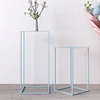 Nordic set of 2 decoration floor metal corner side table night stand for promotional