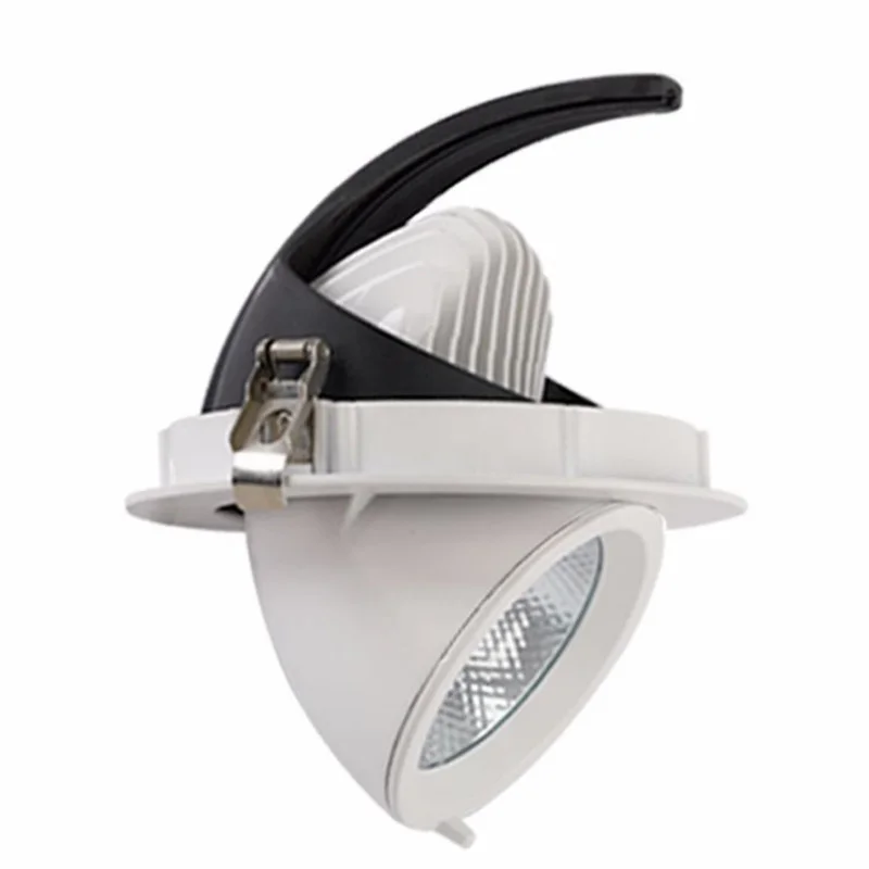 Triac 0-10v 2.4G dimmable led spot light smart Dali track light adjustable ceiling light high power trunk lamp Cob downlight