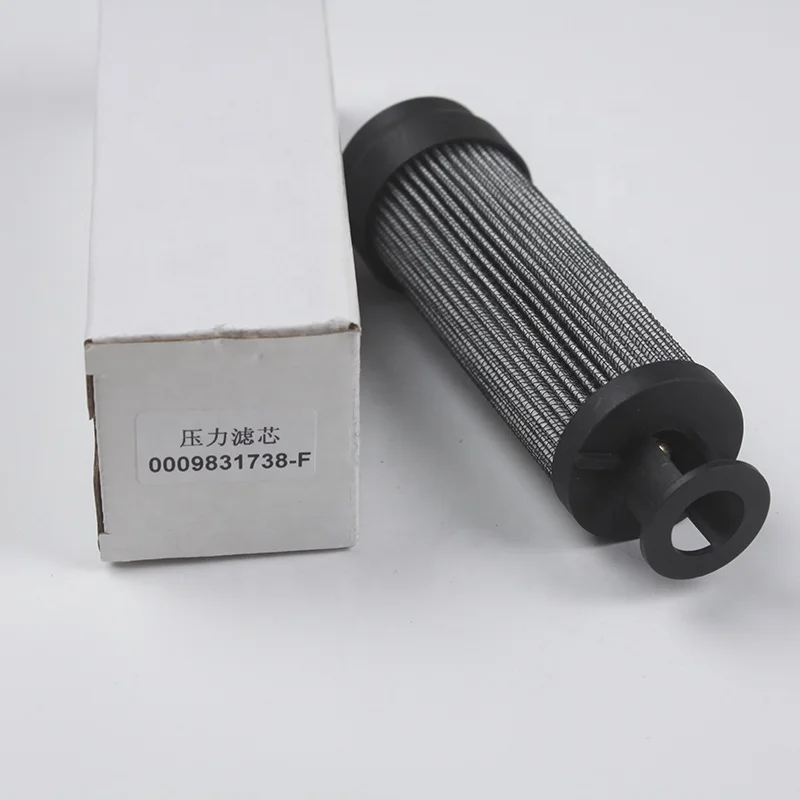 forklift parts Hydraulic oil filter insert 0009831738 for linde  forklift 1275 manufacture