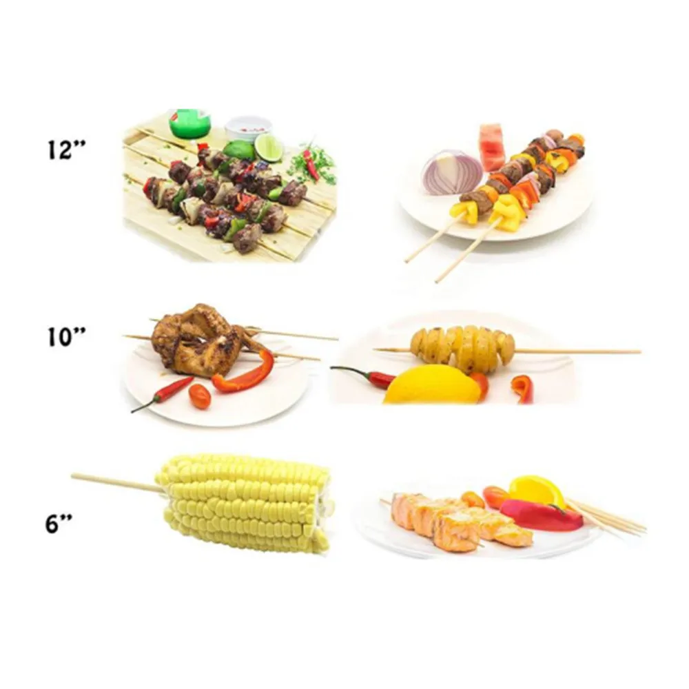 Bamboo Shish Kabob Skewers For Grilling,Kabob Skewers For Grilling