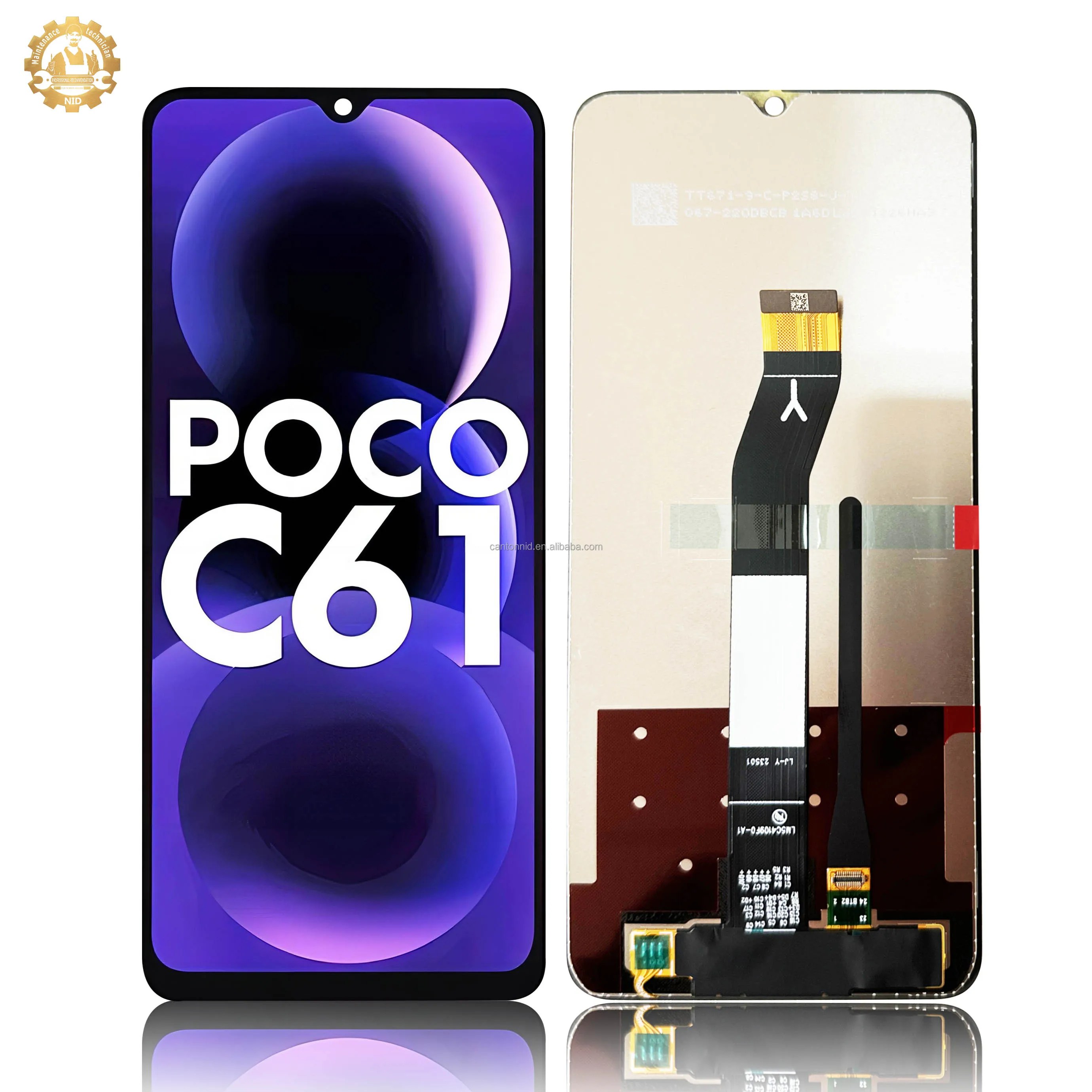 Mobile Phone Replacement Touchscreen Display for Xiaomi Poco C61