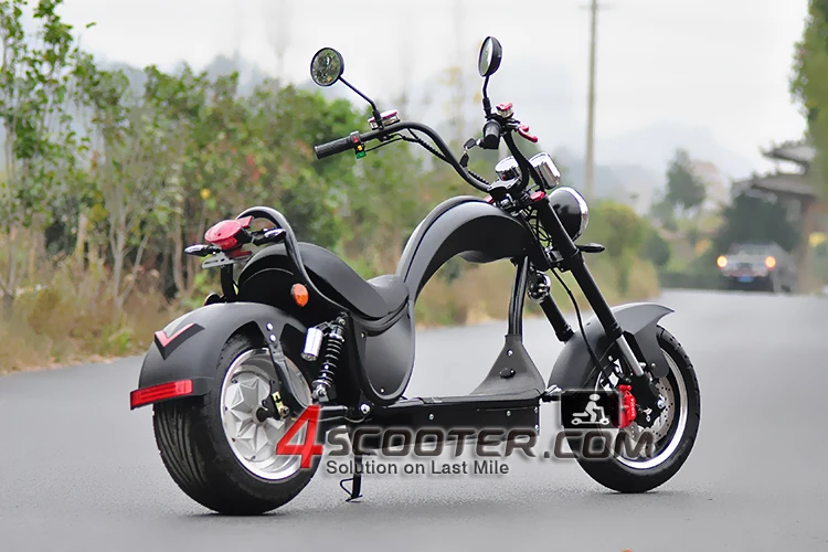 WIZTEM cee/COC approuvé Chopper scooter électrique 2000W Citycoco