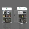 CBD oil e liquid display case, essential oil display rack, vape display