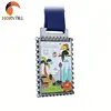 wholesale custom logo enamel marathon Running award metal medal with ribbon