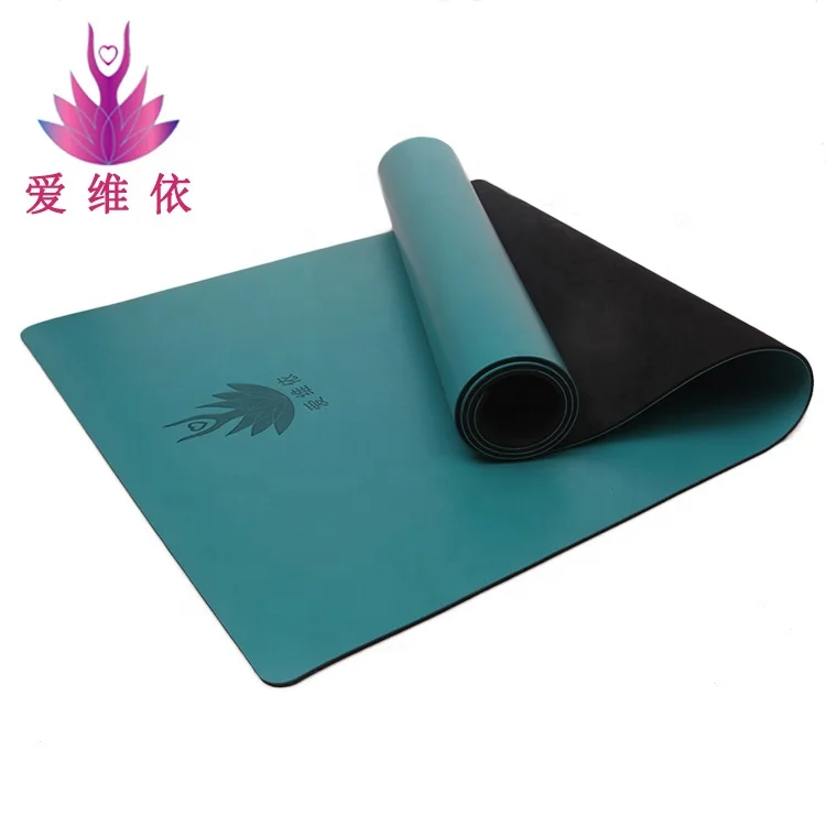 rubber yoga mat