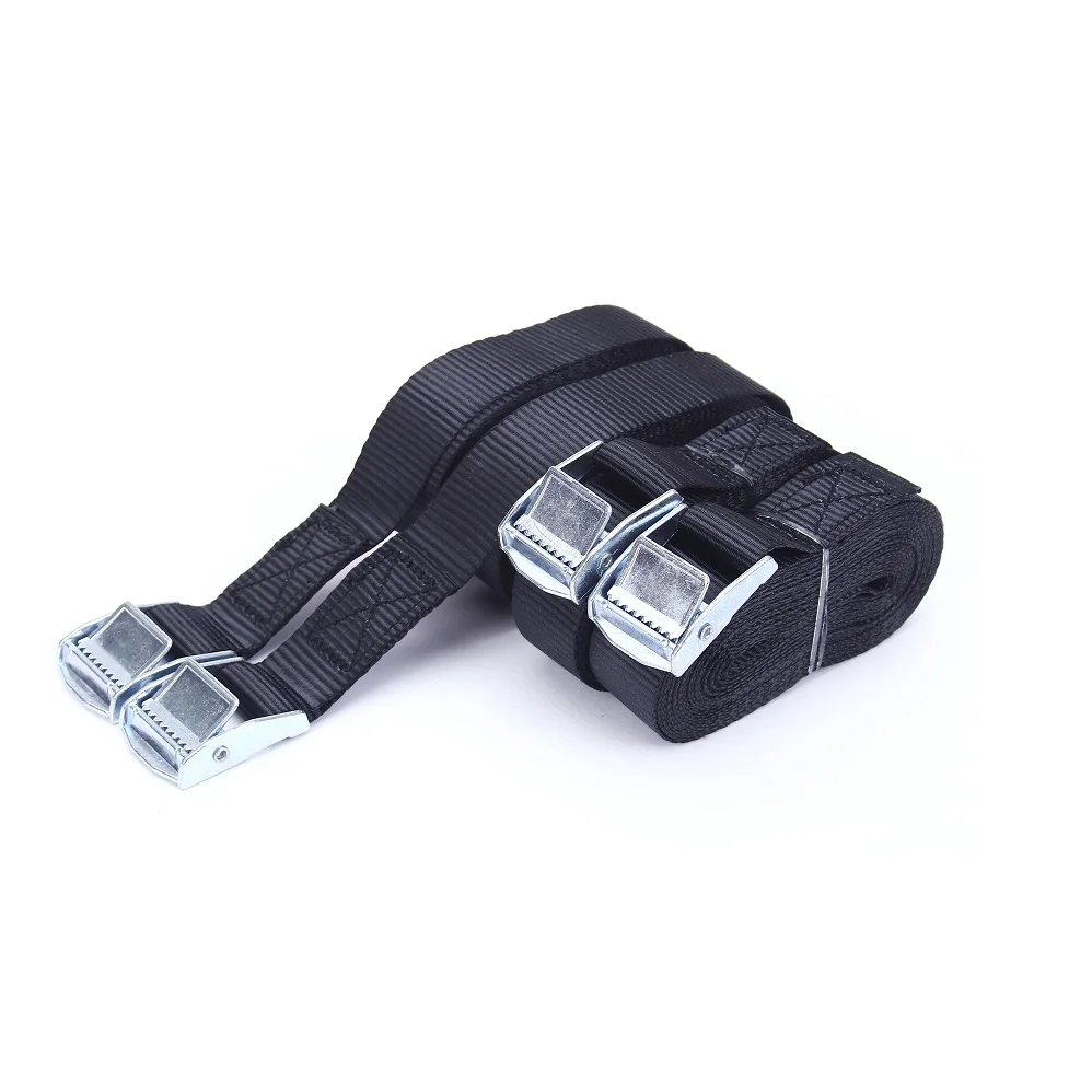 Cambuckle Tie Down Strap 25mm x 5m 8PC Cargo Ratchet Strap Rope Cam