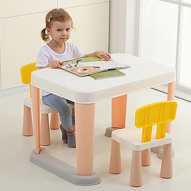 Hot Sale Plastic Furniture Sets Children Table And Chair For ...