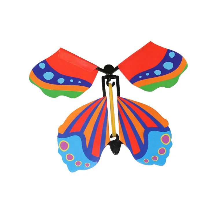 set di giocattoli elastici a forma di farfalla regalo di Natale giocattolo magico per compleanno Fuyamp Set di 10 farfalle magiche creative a forma di farfalla volante matrimonio