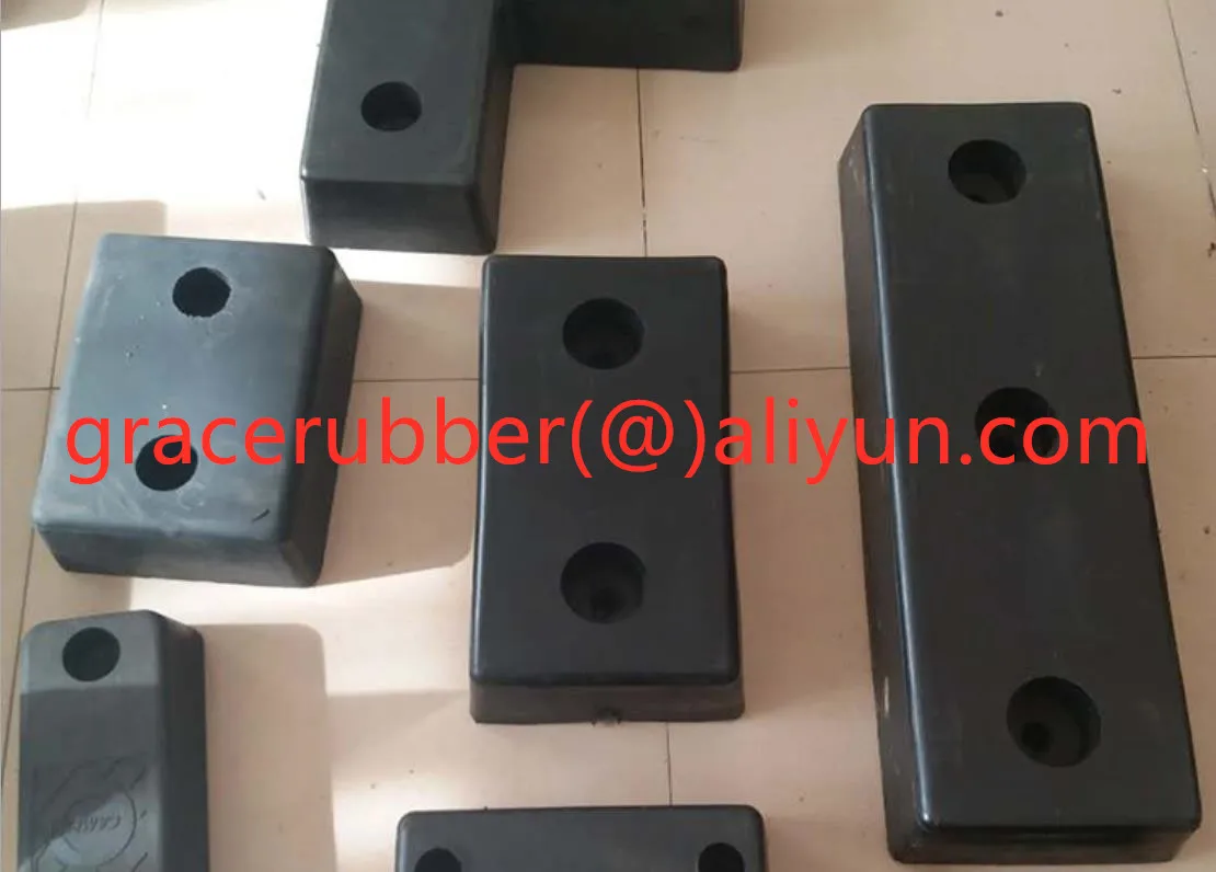 Rubber Fender Bumper Block Pad Garage Car Door Bumper Guards Rubber