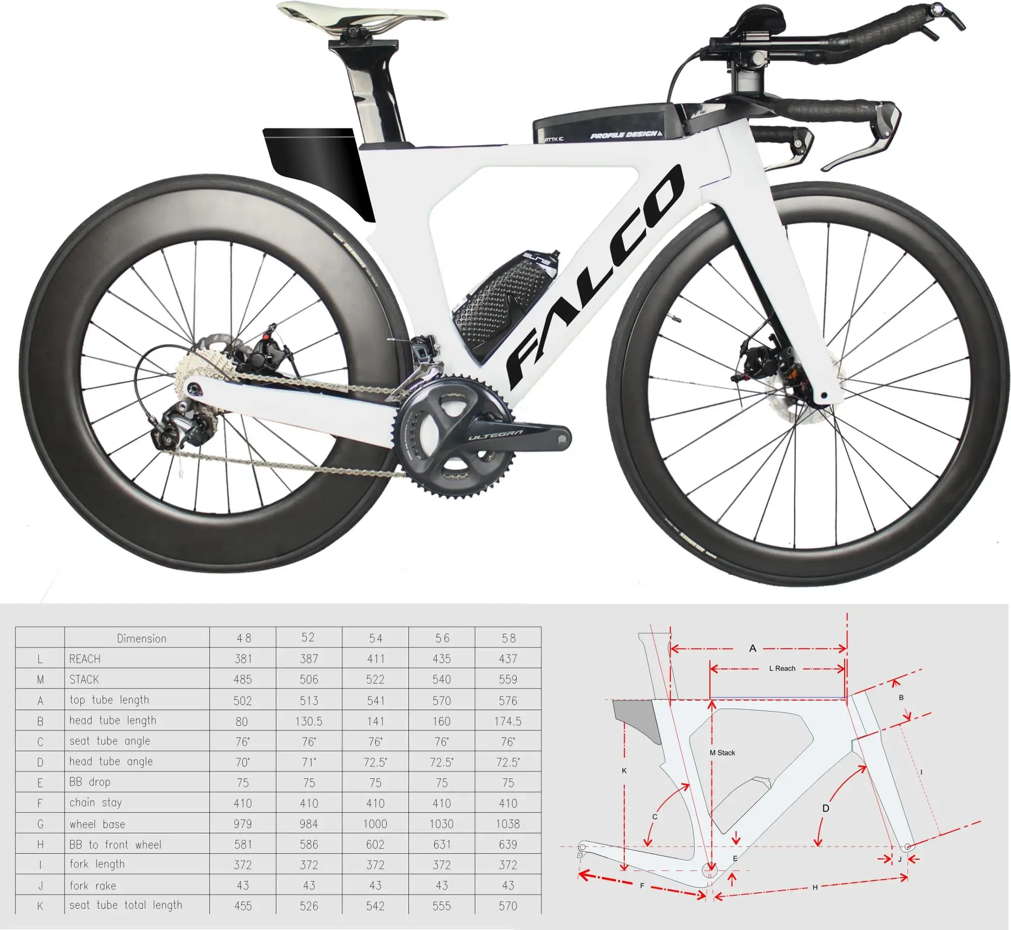 tt bike 58cm