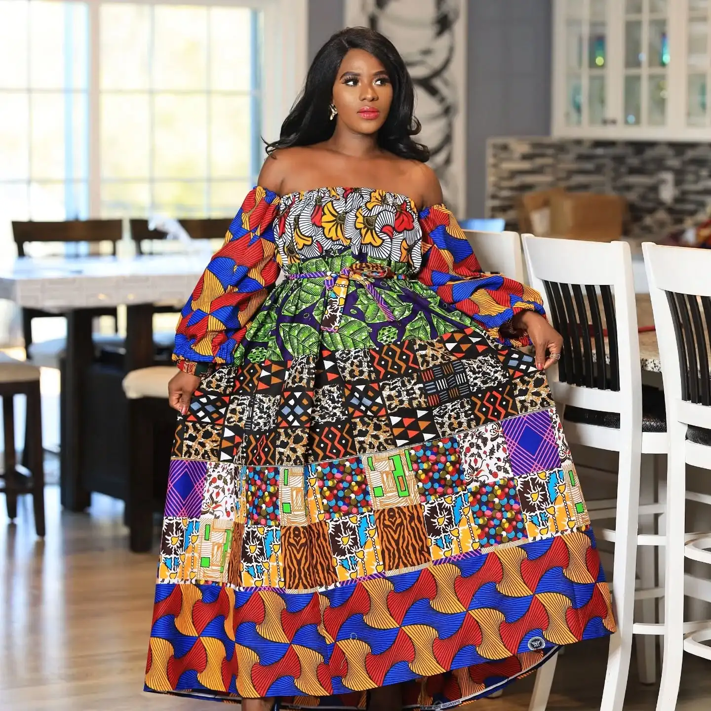 African Fashion Dresses Trendy Clothing Styles Elegant Attire for Women Cultural Outfits for Festival Traditional Wear African Fashion Dresses Trendy Clothing Styles Elegant Attire for Women Cultural Outfits for Festival Traditional Wear