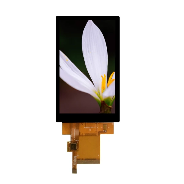 IPS 4.0 inch lcd module with CTP 480*800 OEM lcd ET040WV02-KT, ILI9806E, RGB/SPI interface, 530nit, full viewing angle