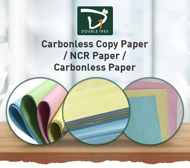 55g Cb/cf/cfb Carbonless Paper Auto Self Copy Carbonless Ncr Paper
