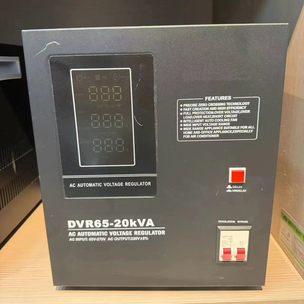 avr 30kva single phase