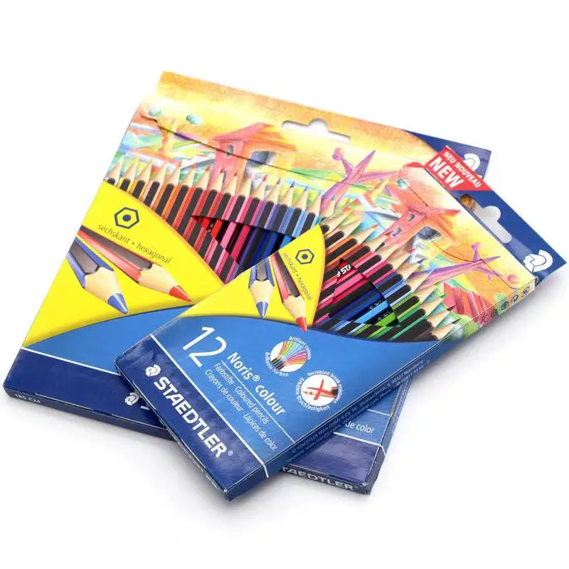 Hotsale Color Pencil Set 12/18/24 Colors Wooden Colored Pencils For