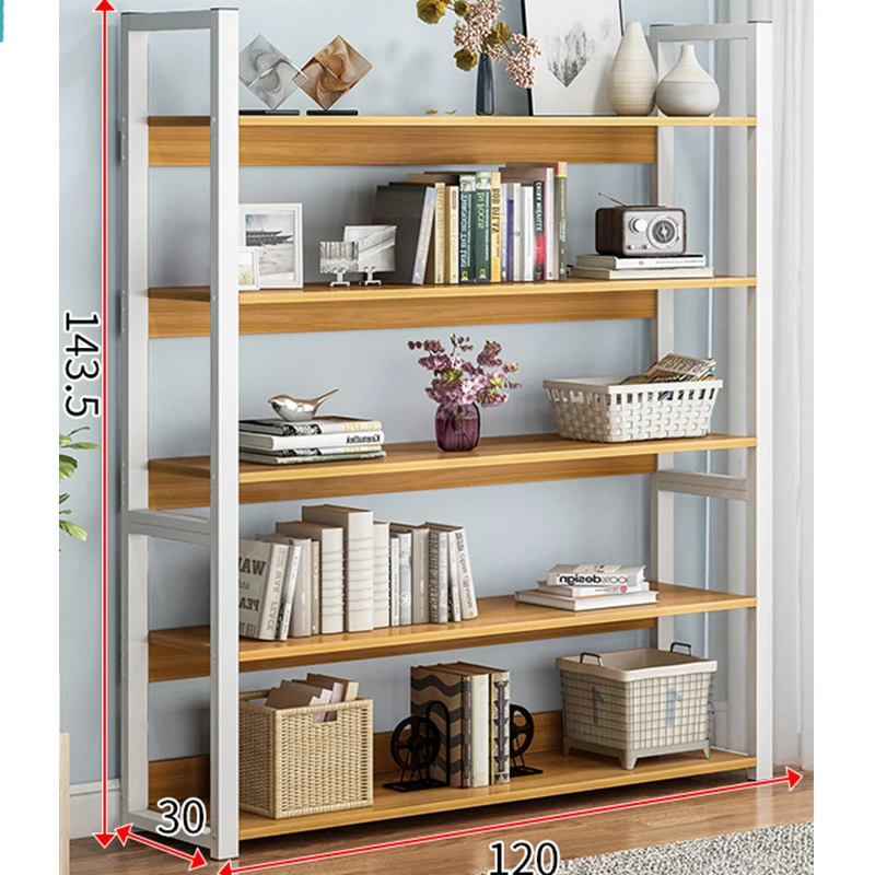 Venta al por mayor estantes para libros madera y metal-Compre online