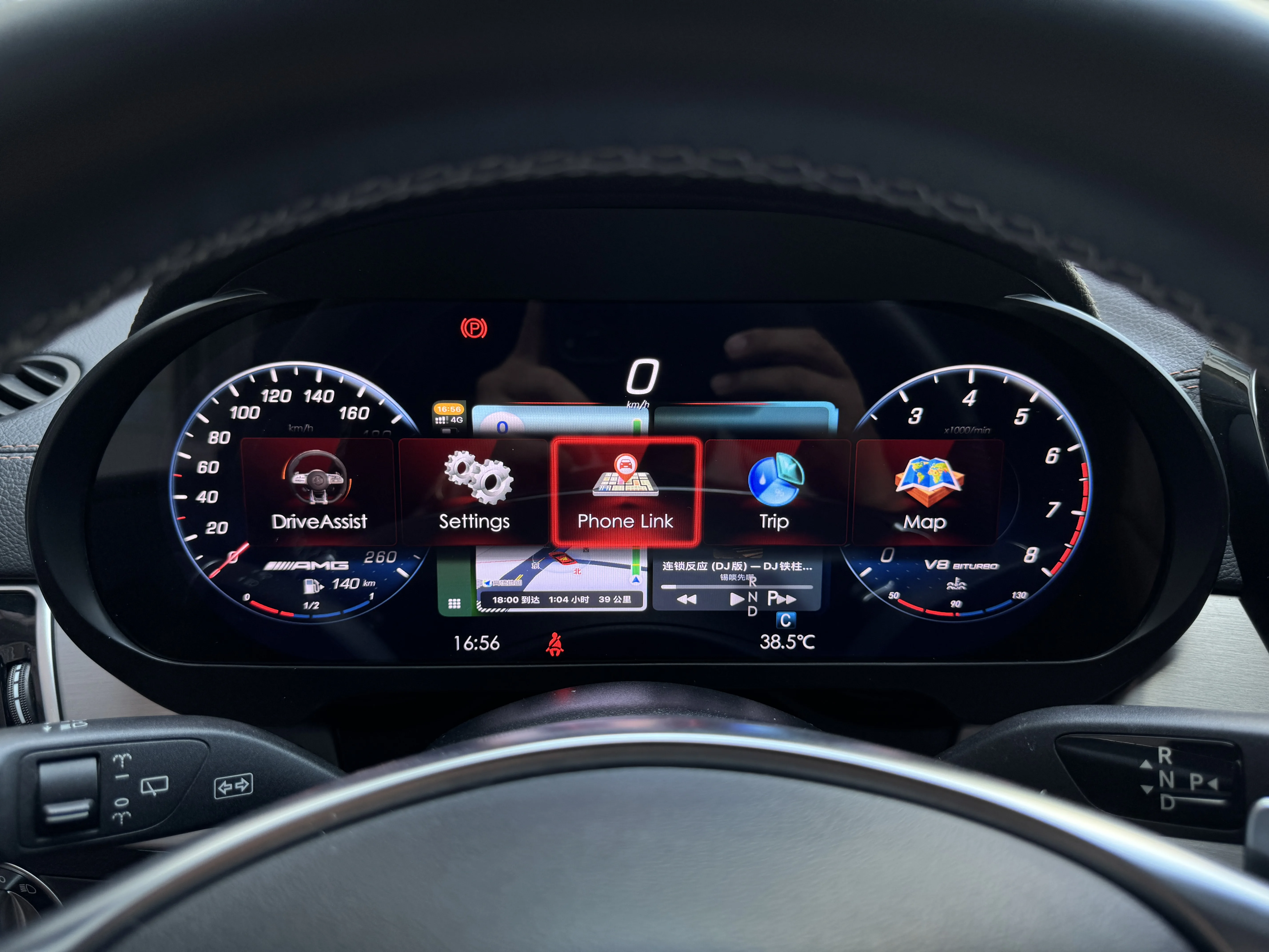 Car Digital Cluster Virtual Cockpit Screen for Benz ML/GL/GLE/GLS W166/X166