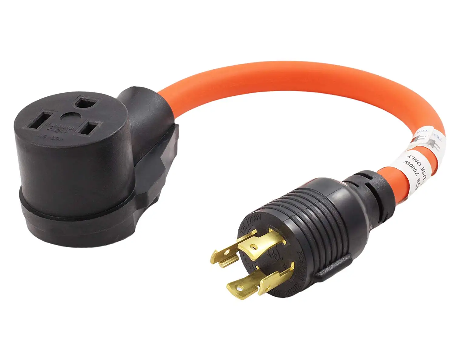 1.5ft Nema L14-30p To 6-50r,Generator Power Cord To Welder Adapter,4 ...