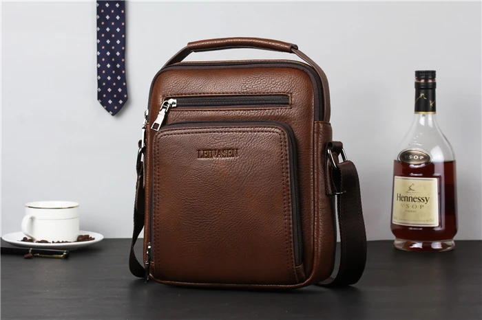 Premium Vintage Crossbody Bag for Men - Stylish PU Leather main image 1