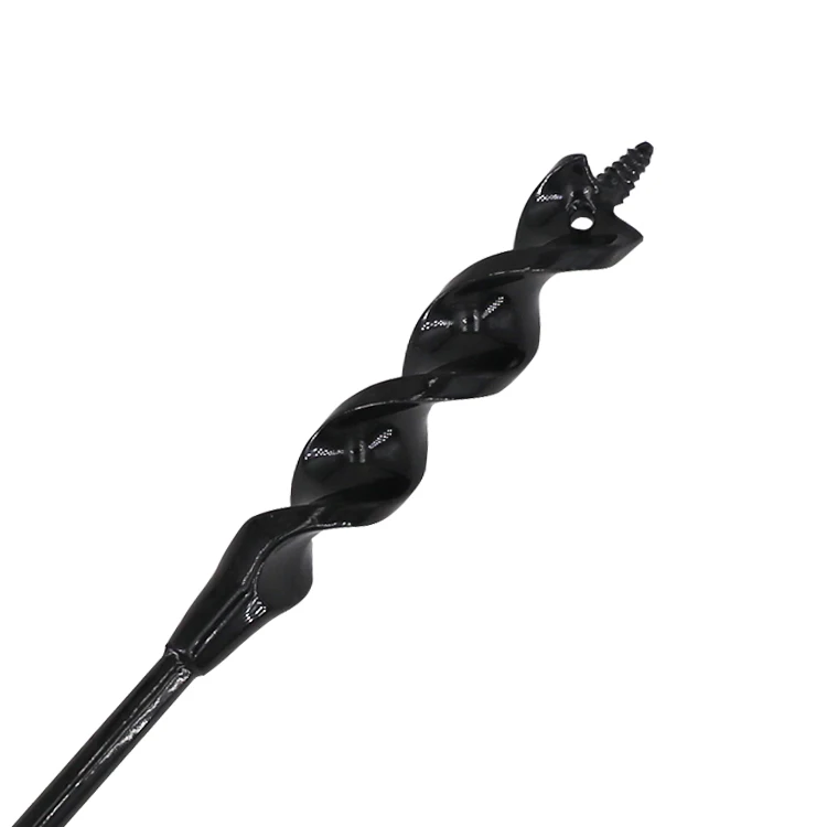 Auger Style Screw Point Flex Flexible Cable Installer Drill Bit for Wire Cable Pulling Through
