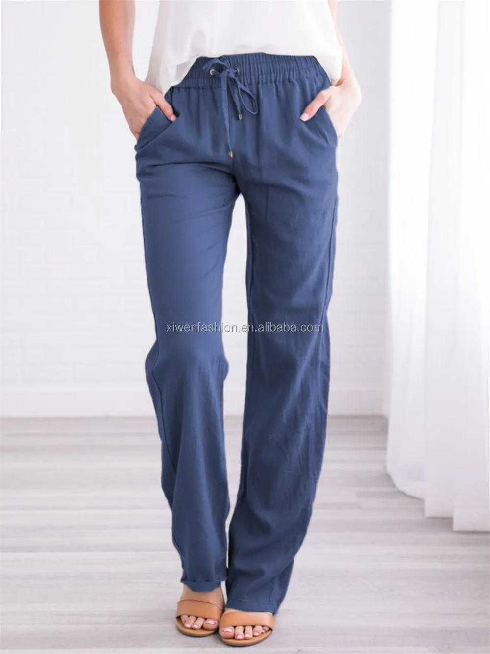 ladies ankle length trousers