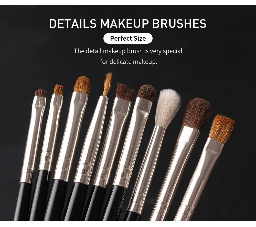 Beili Professional Makeup Cosmetic Brush Black 21pcs Makeup Brushes