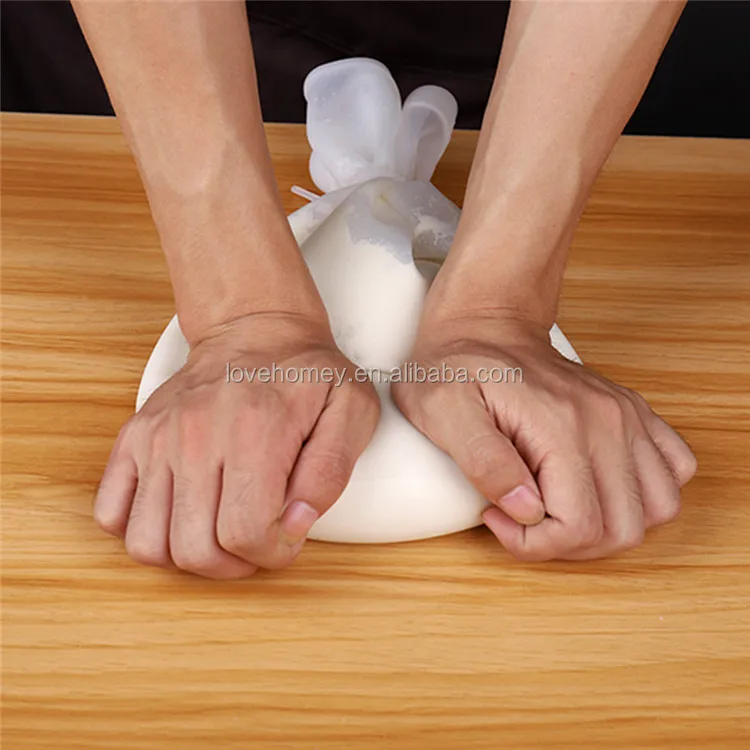 Silicone Dough Flour Kneading Mixing Bag Reusable Cooking Pastry Tools Flour Kneading Bags