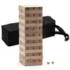 Hot Sale Philippines Giant Wood Tumbling Tower Black For Activities Indoor
