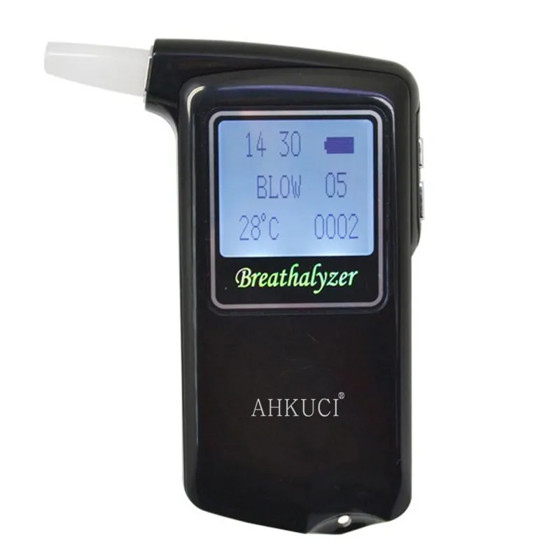 Digital Breathalyzers With Print Function Lcd Display Fuel Cell Sensor