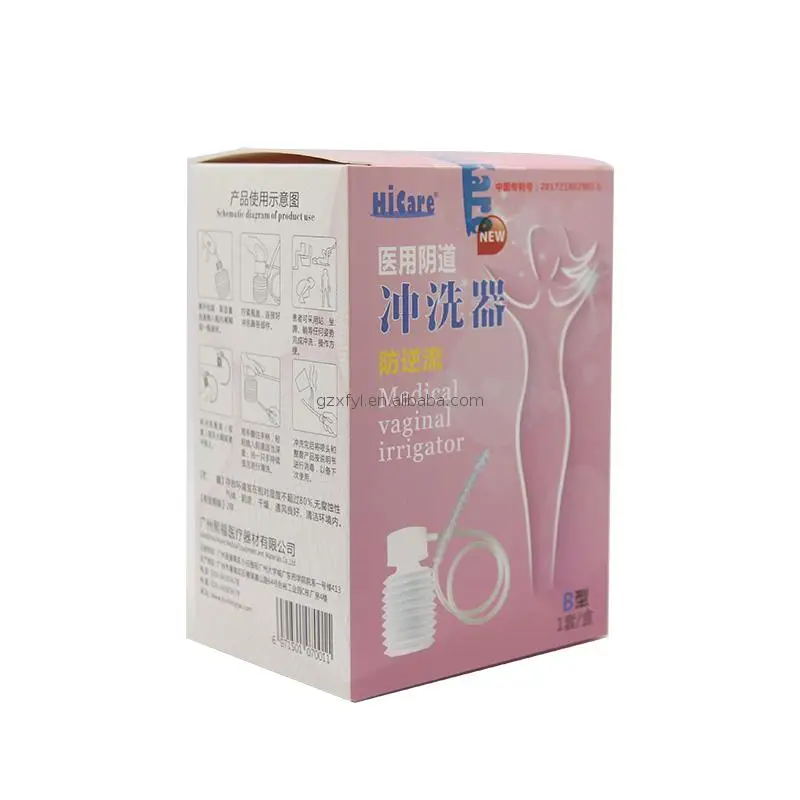 plastic vaginal douche bottle