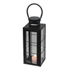 Black color traditional party lantern with cross design