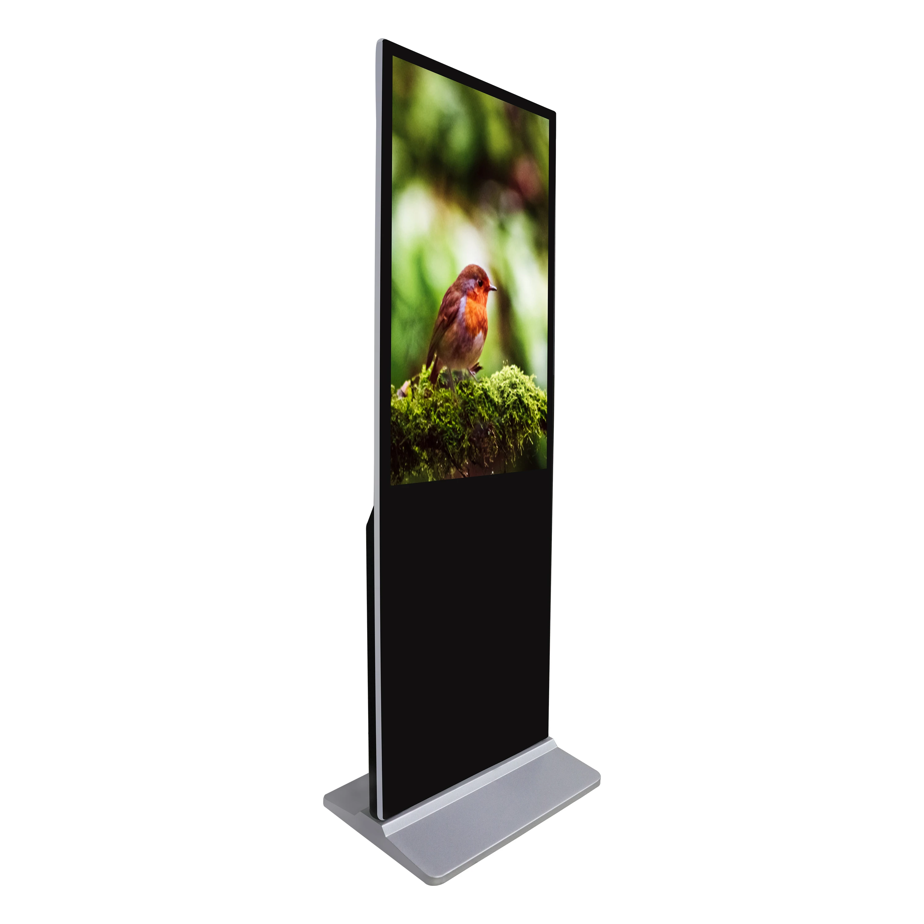 
43' vertical digital signage multi touch screen kiosk FHD / 4K Advertising display player 