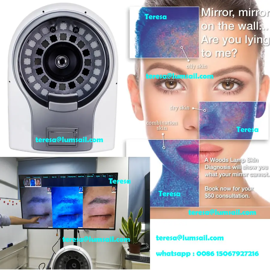 Bio skin analyzer visia skin analysis machine with cheap price digital skin analyzer, View visia